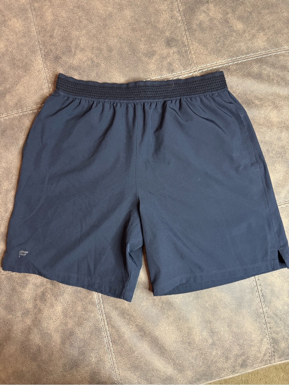 Fabletics Men's Navy Athletic Shorts - Lightweight Training